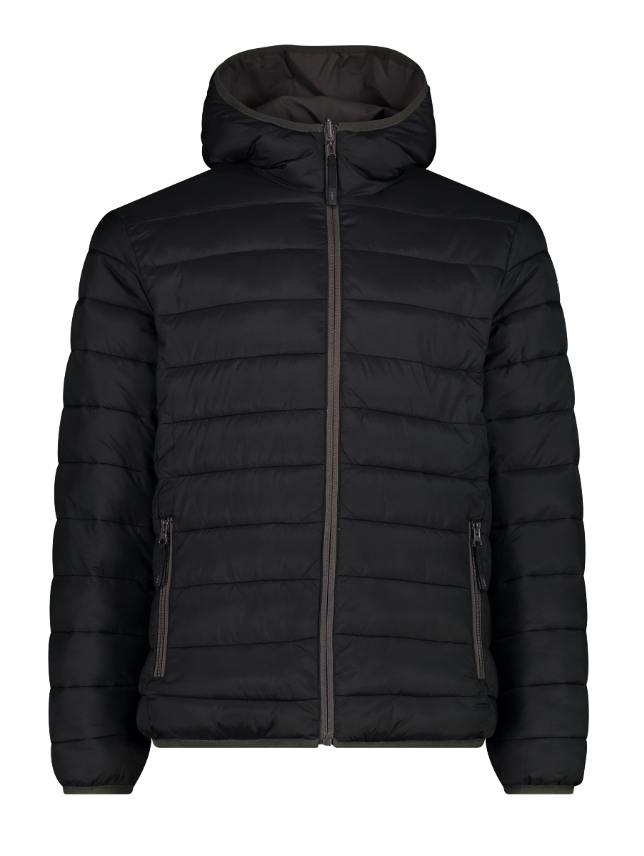 CMP MAN REVERSE JACKET FIX HOOD Herren Wendejacke